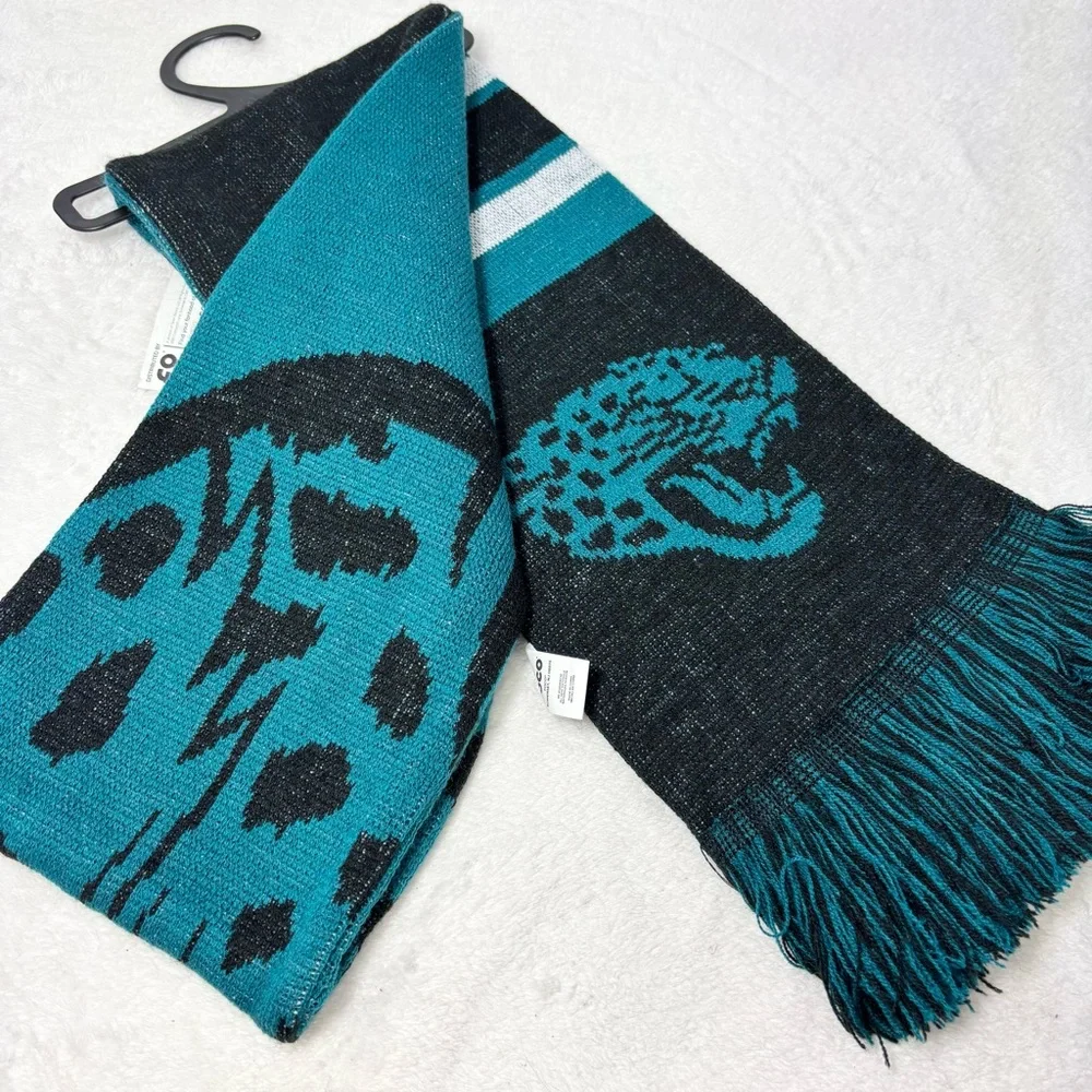 Jacksonville Jaguars‎ Scarf Colorblock Big Logo Design